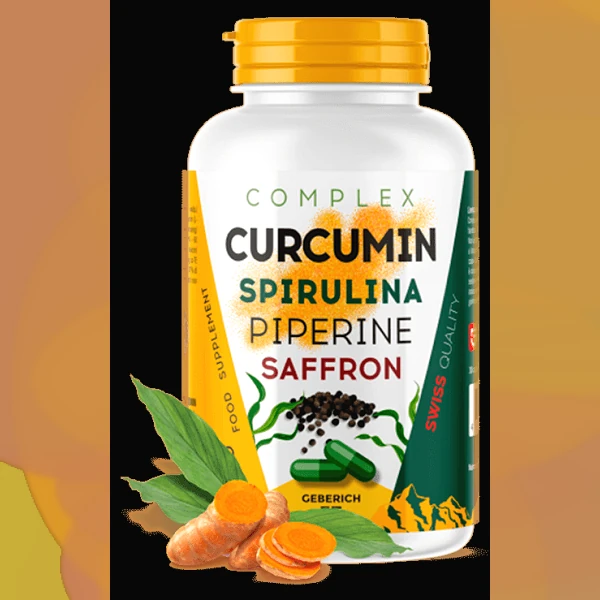 Curcumin Spirulina Piperine